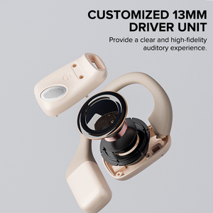 หูฟังแบบเปิด OWS TWS ปรับแต่งได้ พร้อมตะขอเกี่ยว หูฟังสเตอริโอแบบสวมใส่ได้ - Product Image 4