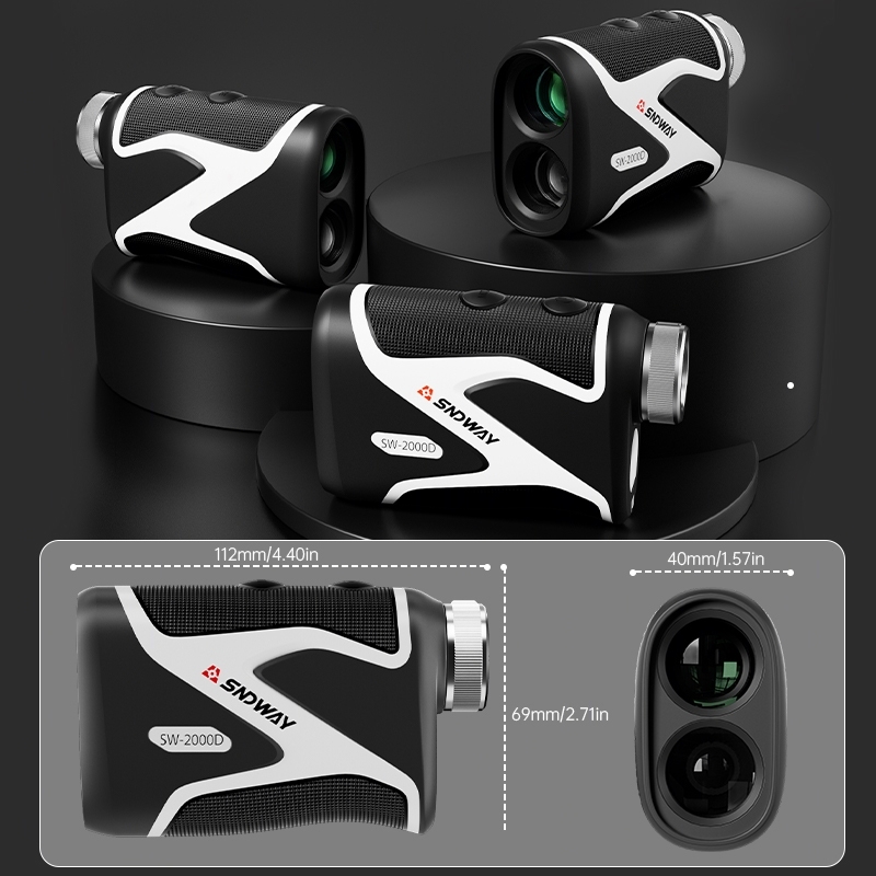 Sndway Golf Rangefinder Oled 1500 Yards
