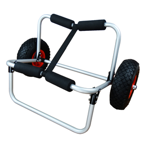 Remorque de bateau pliable de <span class=keywords><strong>chariot</strong></span> de <span class=keywords><strong>Kayak</strong></span> pliable portatif pour le <span class=keywords><strong>chariot</strong></span> de ballon de canoë de SUP et de <span class=keywords><strong>Kayak</strong></span> de plage pour le transport facile - Product Image 2