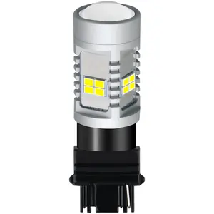 אור Led Para קארו 3156 3157 Led להפוך אות אור 12 V T25 20 Smd 3020 רכב Led בלם מנורה p27w Led זנב Switchback מנורת