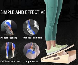 2 gói không trượt có thể điều chỉnh Squat Wedge gót cao nghiêng Hội Đồng Quản trị cho mắt cá chân kéo dài bài tập - Product Image 5