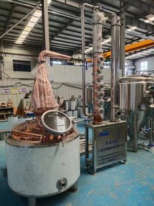 Whisky Rhum Gin Vodka Brandy Équipement de distillation Spiritueux distillés <span class=keywords><strong>en</strong></span> cuivre Machine de fabrication - Product Image 5