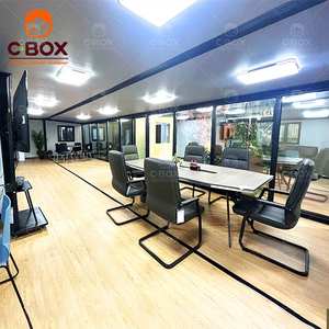 Cbox Luxury, Casas Modulares de 40 pies para Campamentos, Edificios de Oficinas Plegables, Villa de Paneles Sándwich, Casa Contenedor Expandible Prefabricada - Product Image 4
