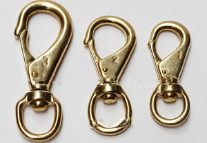 SURE <strong>Marine</strong> Custom Solid <strong>Brass</strong> Snap Hook with Pull Spring Popular Factory Wholesaled <strong>Marine</strong> <strong>Hardware</strong> - Product Image 2