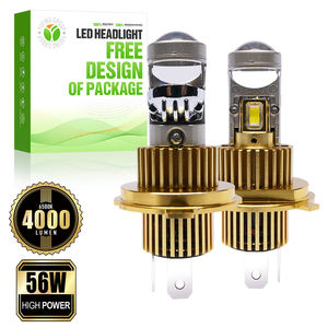 Phares LED H7 MP7A à lentille intégrée, 56W, 4000Lm, 6500K, très demandés pour le dropshipping mondial et les <span class=keywords><strong>d</strong></span>étaillants en ligne - Product Image 1