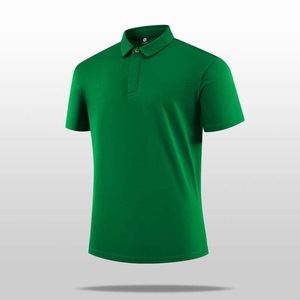 Camisa Polo Verde Militar para Hombre, Manga Corta, Tejido de Poliéster, Ropa de Trabajo de Verano - Product Image 2