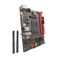 PCWINMAX Motherboard Baru B450 AM4 DDR4 64GB M.2 MATX untuk PC Gaming Desktop Mendukung Prosesor R3 R5 R7 Generasi 1/2/3/4/5