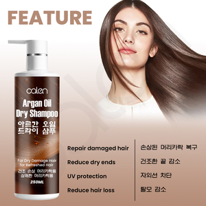 Luxfume 250ML Champú seco normal orgánico para adultos Uso diario Anticaspa e hidratante para cabello graso o irritable - Product Image 5