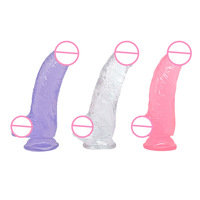 Dildo réaliste de grande taille avec courbe ascendante, plug anal et masturbateur, jouet sexuel pour adultes, best-seller sur Amazon