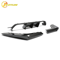 Difusor Trasero de Fibra de Carbono Estilo V para BMW M4 F82 F83, Difusor de Parachoques Trasero de Carbono Real, Kits de Carrocería