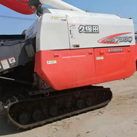 Moissonneuse-batteuse multifonctionnelle 758Q de type tracteur 4LZ-3 pour riz et manioc, haute efficacité, performance stable, adaptée