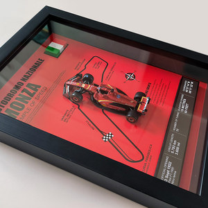 SF24 Diecast 1:43 Charles Leclerc modelo de simulación tridimensional Racing Metal modelo coche niño colección regalo - Product Image 6