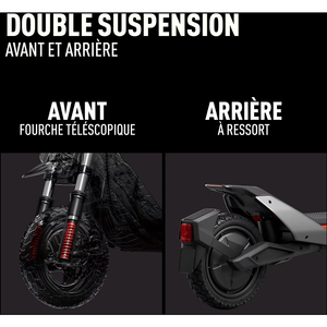 Trottinette électrique ZT3 Pro à prix réduit avec autonomie de 43,5 km et vitesse de 32 km/h, noire, ZT3 PRO Segway Zt3 ZT3 PRO - Product Image 4
