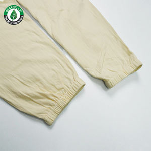 Ensembles de pyjamas pour femmes en coton biologique 100% avec logo personnalisé, ensembles de vêtements de nuit respirants en coton biologique 100% pour femmes - Product Image 6