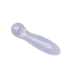 Dildo in Cristallo Naturale a Forma di Pene, Bacchetta per Massaggio Sexy e Curativo, Bastoncino per Punti di Massaggio Reiki per Rilassamento e Bilanciamento dei Chakra - Product Image 6