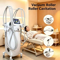 Produit Tendance 2026 : Appareil de Cavitation Sous Vide pour Remodelage Corporel et Endermologie, Brosse Nettoyante Visage, Rouleau Amincissant Sous Vide, Appareil de Beauté