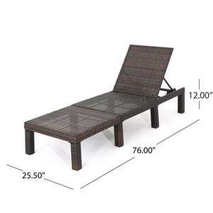DB JAMAICA Chaise longue en bois massif mobilier d'extérieur de luxe pour cour piscine parc loisirs-sans coussin - Product Image 6