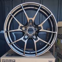 Jantes sport personnalisées de 19-20 pouces Rays G025 monobloc forgées concaves 5x112 5x120 5x114.3 noir mat pour Audi RS4 RS5 M4 G82 C63S
