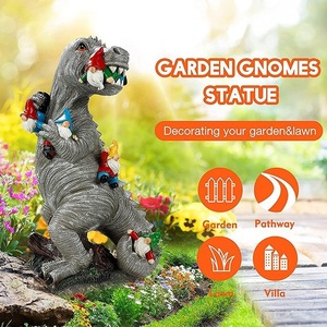 Figura Decorativa Divertida para Jardín, Duende Travieso de Resina, Gnomo, <span class=keywords><strong>Enano</strong></span> Navideño para Césped, Escultura, Adorno - Product Image 3