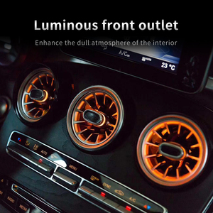 Promotion : Lampe d'ambiance pour grille d'aération de voiture, 64 couleurs, pour Mercedes Benz Classe C W205 - Product Image 3