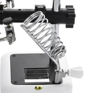 Loupe de lampe de Table, Clip auxiliaire LED 20mm, Kit de <span class=keywords><strong>fer</strong></span> à <span class=keywords><strong>souder</strong></span>, réparation de soudure Circuit imprimé, batterie enfichable, loupe de lampe de Table - Product Image 3