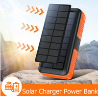Productos Más Vendidos 2024, Cargador de Teléfono Portátil con Dinamo, Carga Rápida, Banco de Energía Impermeable de 10000 mAh, Banco de Energía Solar con Manivela