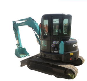 Excavatrice Kobelco SK55SR d'occasion, modèle 2023, vente chaude, bonnes performances, prix bas, vente au Japon, machine de construction hydraulique - Product Image 1