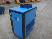 Unité de refroidissement industriel 3HP à air refroidi pour le contrôle écologique de la température, la transformation alimentaire et le recyclage des déchets plastiques