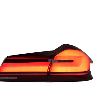 Accessoires de voiture pour Série 5 G30 G38, feux arrière à LED complets à lentille transparente, assemblage 18-21, Plug & Play, clignotants, feux de freinage LCI - Product Image 4