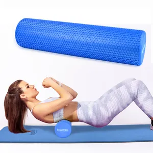 2024 Yoga Column Gym relaxation Fitness Foam Roller Pilates Exercise Back Soft Yoga Massage Block Muscle roller for home use