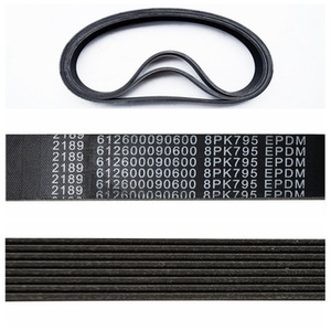 Correa para Alternador, Generador, Bomba de Agua, Ventilador y Aire Acondicionado para <span class=keywords><strong>Bulldozer</strong></span> Shantui SD32, 213326 04122-22279 8PK1350 8PK925 8PK1160 - Product Image 3