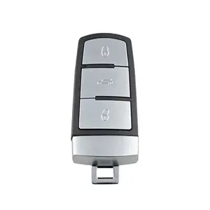 433MHz ID48chip FCCID 3C0959752BA 3 Tombol Mobil Fob Kunci Remote Kunci untuk VW Passat B6 3C B7 Magotan