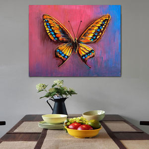 Abbagliante arte farfalla pittura a olio arte moderna decorazioni per la casa pareti mostrano <span class=keywords><strong>dipinti</strong></span> a mano <span class=keywords><strong>di</strong></span> animali e <span class=keywords><strong>farfalle</strong></span> - Product Image 6
