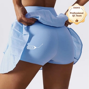 Conjunto DE TENIS personalizado, conjunto de falda de tenis con bolsillos laterales para golf, pantalones cortos con forro, conjunto de falda de tenis de secado rápido, conjunto de falda de tenis para mujer - Product Image 1