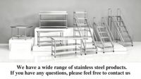 Table pliante en acier inoxydable de qualité commerciale, station de préparation alimentaire robuste pour la restauration, le barbecue et la cuisine en plein air
