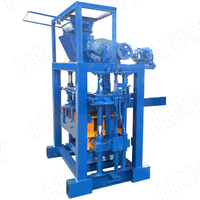 Nouveau Type Qt40-1 haute qualité ciment béton creux pavé bloc brique Machine fabrication de briques