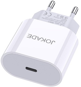 Jokade Usb Type C Charger 25W Pd Fast <b>Charging</b> Wall <b>Adapter</b> For Phones Tablets - Product Image 1