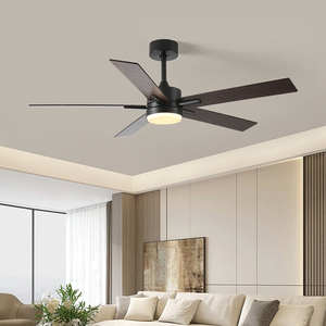 42inch 52inch trong nhà phòng khách phòng ngủ điều khiển từ xa giá rẻ ván ép 3 màu LED quạt trần với ánh sáng - Product Image 3