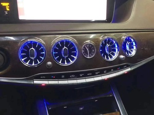 Salida de ventilación de coche, 4 unidades para <span class=keywords><strong>Mercedes</strong></span> <span class=keywords><strong>benz</strong></span> V class <span class=keywords><strong>Vito</strong></span>, 3 colores, 64 colores - Product Image 4