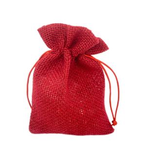 Sac d'emballage textile pour bijoux, bracelet à cordon de serrage, couleur unie, cadeau - Product Image 4
