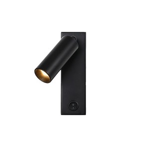 Lampe murale de chevet de <span class=keywords><strong>chambre</strong></span> d'hôtel en fer nordique avec chargeur USB, lumière de lecture ambiante à montage en surface - Product Image 1
