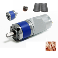 Brushed Motor gigi planet DC 12-24v 200RPM 400W IP65 3,8a Magnet permanen untuk robot rumah pintar Mesin & peralatan rumah tangga