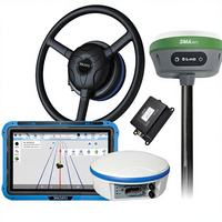 Système de direction automatique pour tracteur JY305+SMA26 RTK GPS GNSS, kit de pilotage automatique avec écran tactile de 10,1 pouces pour tracteur agricole de précision