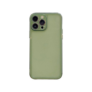 <span class=keywords><strong>Custodia</strong></span> per telefono in TPU <span class=keywords><strong>trasparente</strong></span> per <span class=keywords><strong>Apple</strong></span> per iPhone 14 12 13 15 16 tinta unita per 14promax - Product Image 5