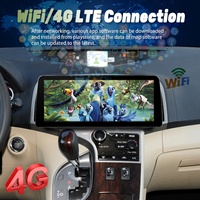 Reproductor de Video para Auto con Pantalla IPS HD de 12.3 Pulgadas, Android 15, DSP, Estéreo para Tablero 2DIN para Venza 2008-2016, GPS, Multimedia, Carplay