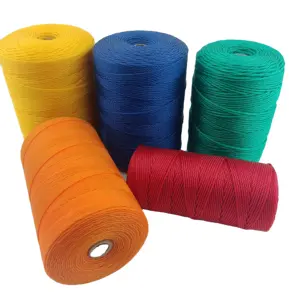 Factory Direct Sales Plastic Rope Three-strand Color Rope Multi-strand Twisted Rope Binding Rope