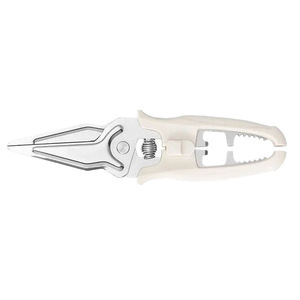 Chicken Bone <b>Shear</b> Stainless Steel Heavy Duty Plastic Handle <b>Kitchen</b> Scissor For Meat And Fish Cutting - Product Image 5