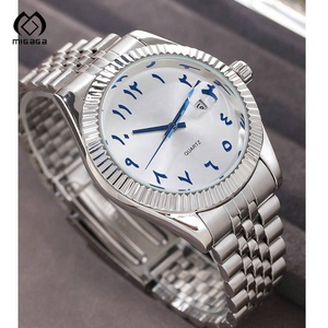 OEM sang trọng sang trọng không thấm nước cổ tay thạch anh Đồng hồ Arabic Herren uhr Chronograph Sapphire trường hợp sang trọng đồng hồ nam - Product Image 2