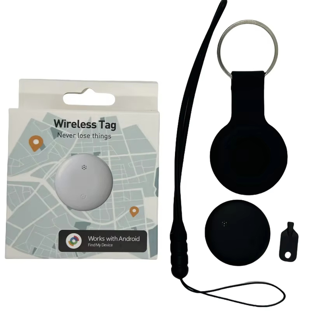 Android for GPS Tracker Plastic Protective Case Item Locator Wallet Finder Waterproof Smart Tag for Android for Phones