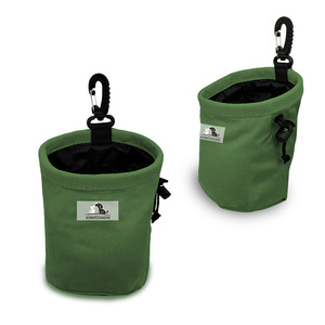Bolsa de Premios para Entrenamiento de Perros XINHUANZHI, Verde Militar, Impermeable, de Poliéster, 9x7x13.5cm, para Paseos - Product Image 1